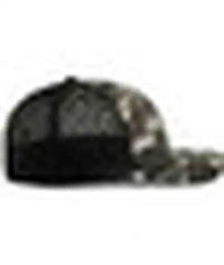 Pacific Headwear P691 Mossy Oak Low Profile Trucker Pacflex Cap - Elements Agua Blacktip Black Elements Agua Blacktip