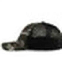 Pacific Headwear P691 Mossy Oak Low Profile Trucker Pacflex Cap - Elements Agua Blacktip Black Elements Agua Blacktip