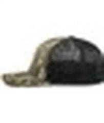 Pacific Headwear P691 Mossy Oak Low Profile Trucker Pacflex Cap - Original Bottomland Lt Charcoal Original Bottomland