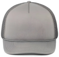 Pacific Headwear P782 Foamie Fresh Trucker Cap - Graphite - Dark Gray / 7’’ - 7 7/8’’