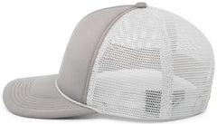 Pacific Headwear P782 Foamie Fresh Trucker Cap Graphite Silver Graphite Dark Gray Light Gray / 7’’ 7 7/8’’