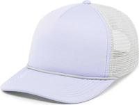 Pacific Headwear P782 Foamie Fresh Trucker Cap Lavender Silver Lavender Purple Light Gray / 7’’ 7 7/8’’