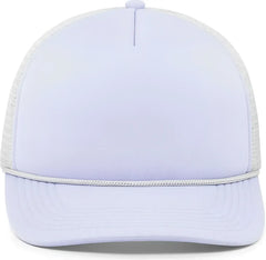 Pacific Headwear P782 Foamie Fresh Trucker Cap Lavender Silver Lavender Purple Light Gray / 7’’ 7 7/8’’