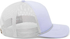 Pacific Headwear P782 Foamie Fresh Trucker Cap Lavender Silver Lavender Purple Light Gray / 7’’ 7 7/8’’