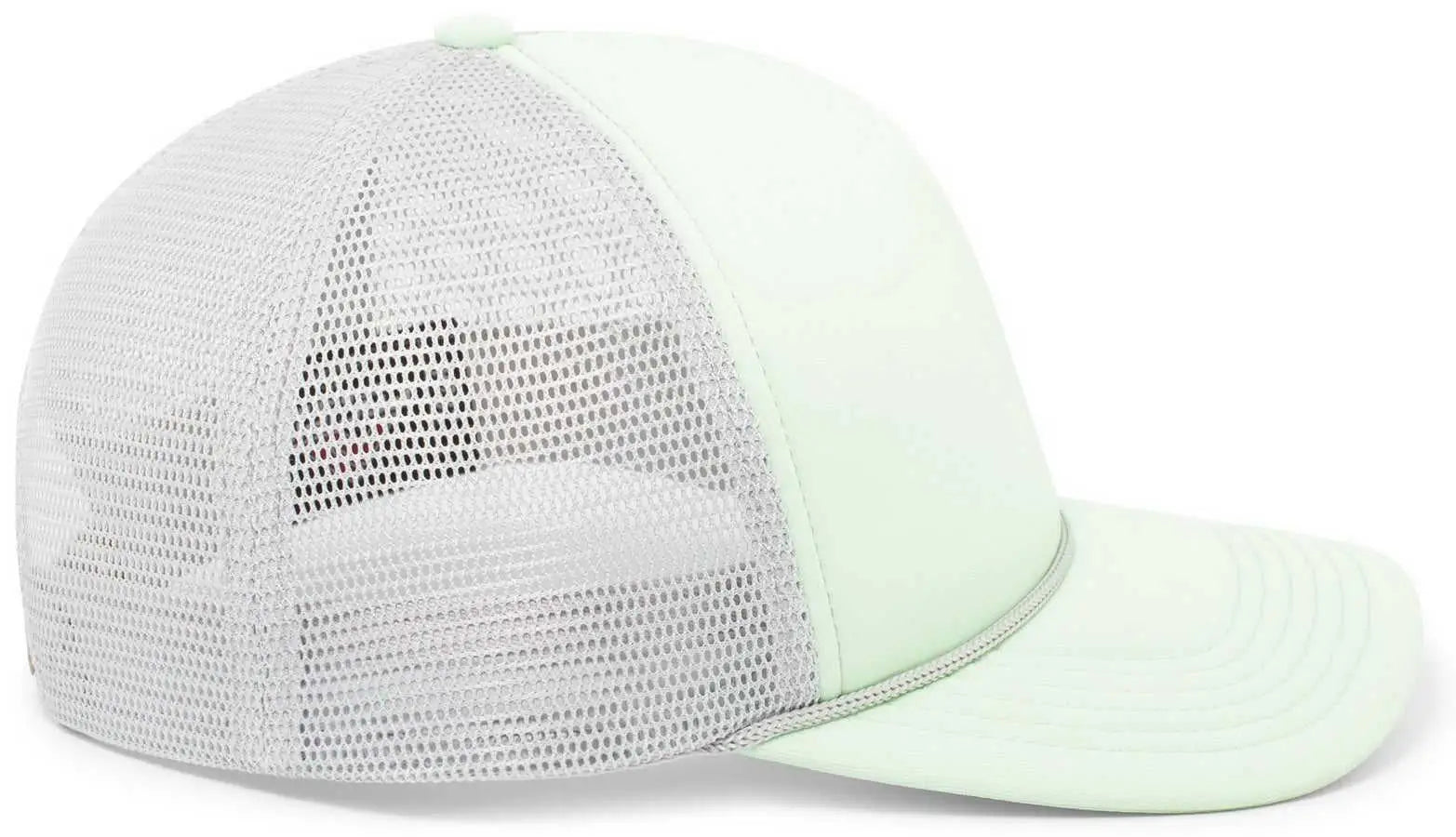 Pacific Headwear P782 Foamie Fresh Trucker Cap - Mint Silver Mint - Mint Light Gray / 7’’ - 7 7/8’’