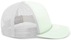 Pacific Headwear P782 Foamie Fresh Trucker Cap Mint Silver Mint Mint Light Gray / 7’’ 7 7/8’’