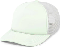 Pacific Headwear P782 Foamie Fresh Trucker Cap Mint Silver Mint Mint Light Gray / 7’’ 7 7/8’’