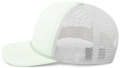 Pacific Headwear P782 Foamie Fresh Trucker Cap Mint Silver Mint Mint Light Gray / 7’’ 7 7/8’’