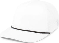 Pacific Headwear P782 Foamie Fresh Trucker Cap White Black White Black / 7’’ 7 7/8’’