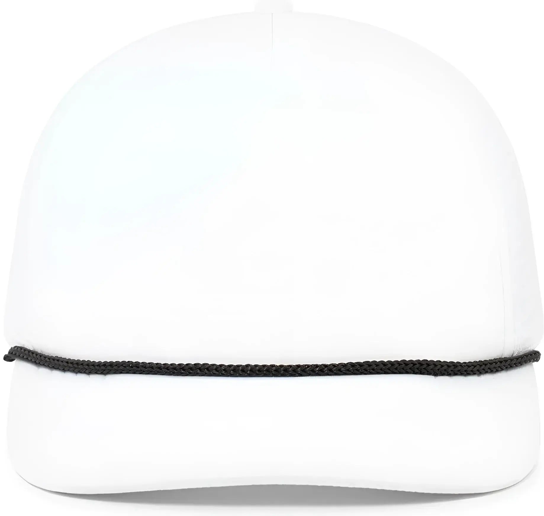 Pacific Headwear P782 Foamie Fresh Trucker Cap - White Black - White Black / 7’’ - 7 7/8’’