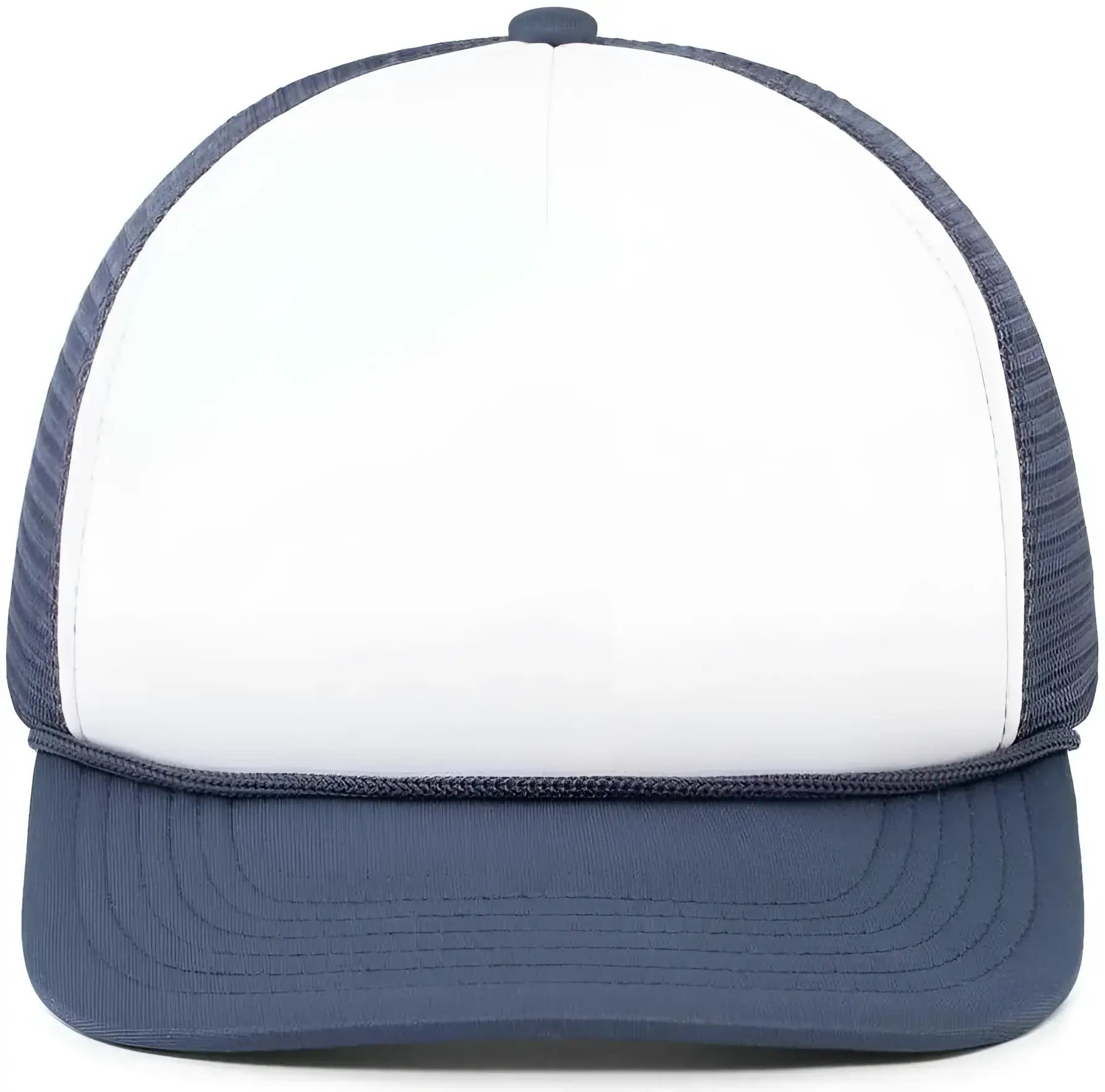 Pacific Headwear P782 Foamie Fresh Trucker Cap - White Navy Navy - White Navy Navy / 7’’ - 7 7/8’’