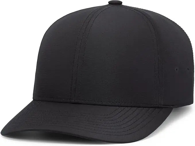 Pacific Headwear P783 Water Repellent Outdoor Cap Black Black / 7’’ 7 7/8’’