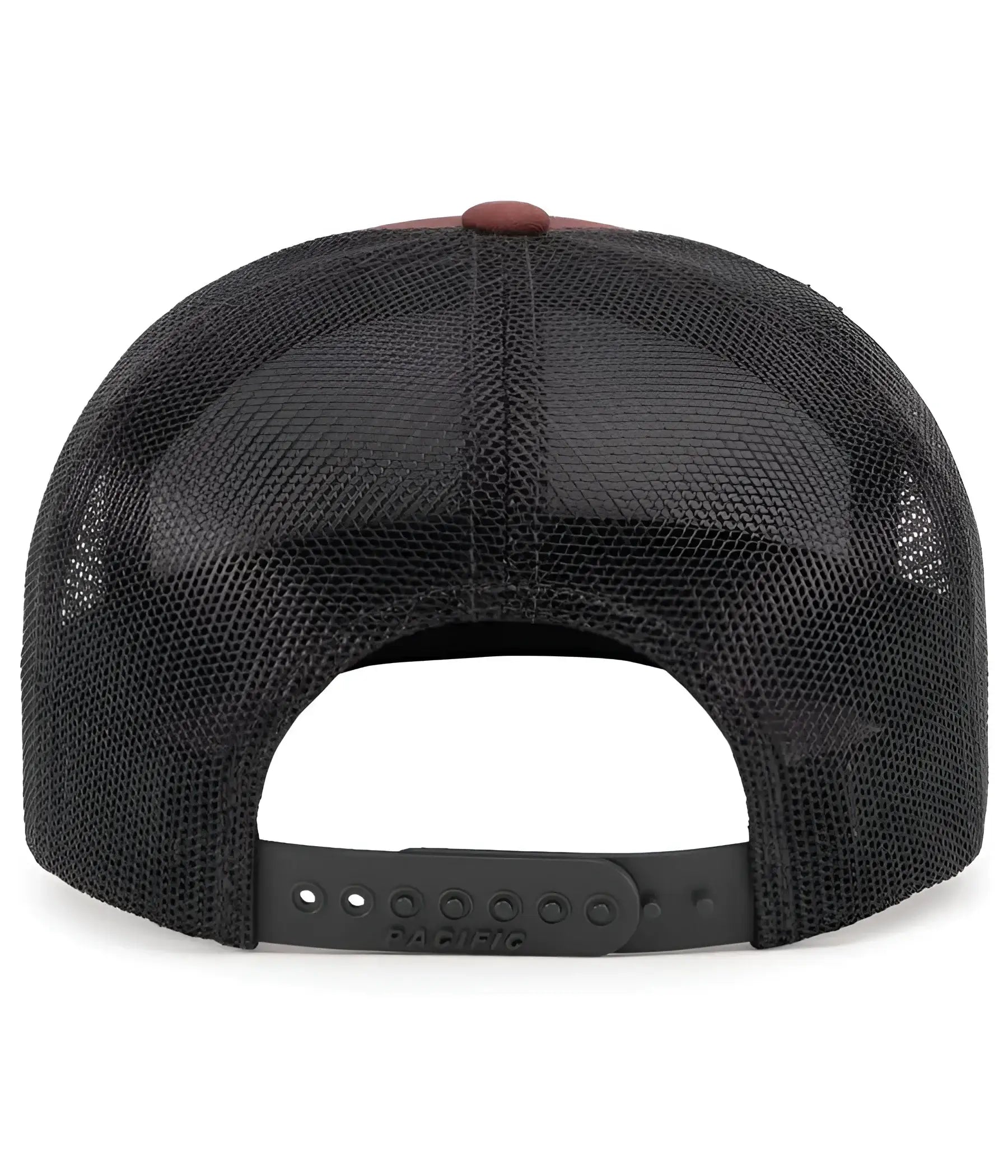 Pacific Headwear P787 6-Panel Arch Trucker Snapback Cap - Brick Lt Charcoal Brick - Brick Lt Charcoal Brick / 7’’ - 7