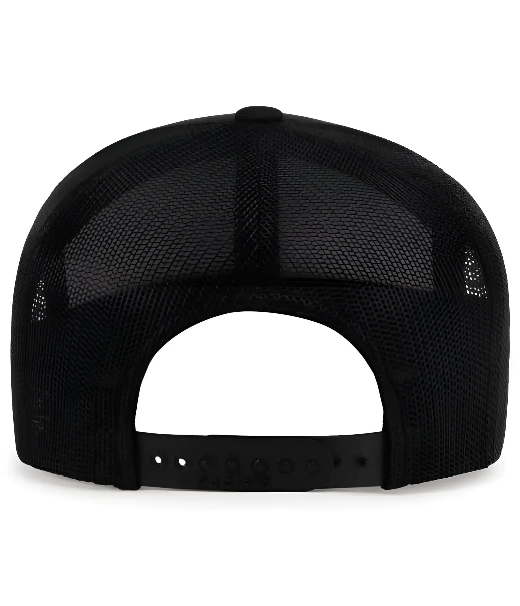 Pacific Headwear P787 6-Panel Arch Trucker Snapback Cap - Buck Black Buck - Buck Black Buck / 7’’ - 7 7/8’’