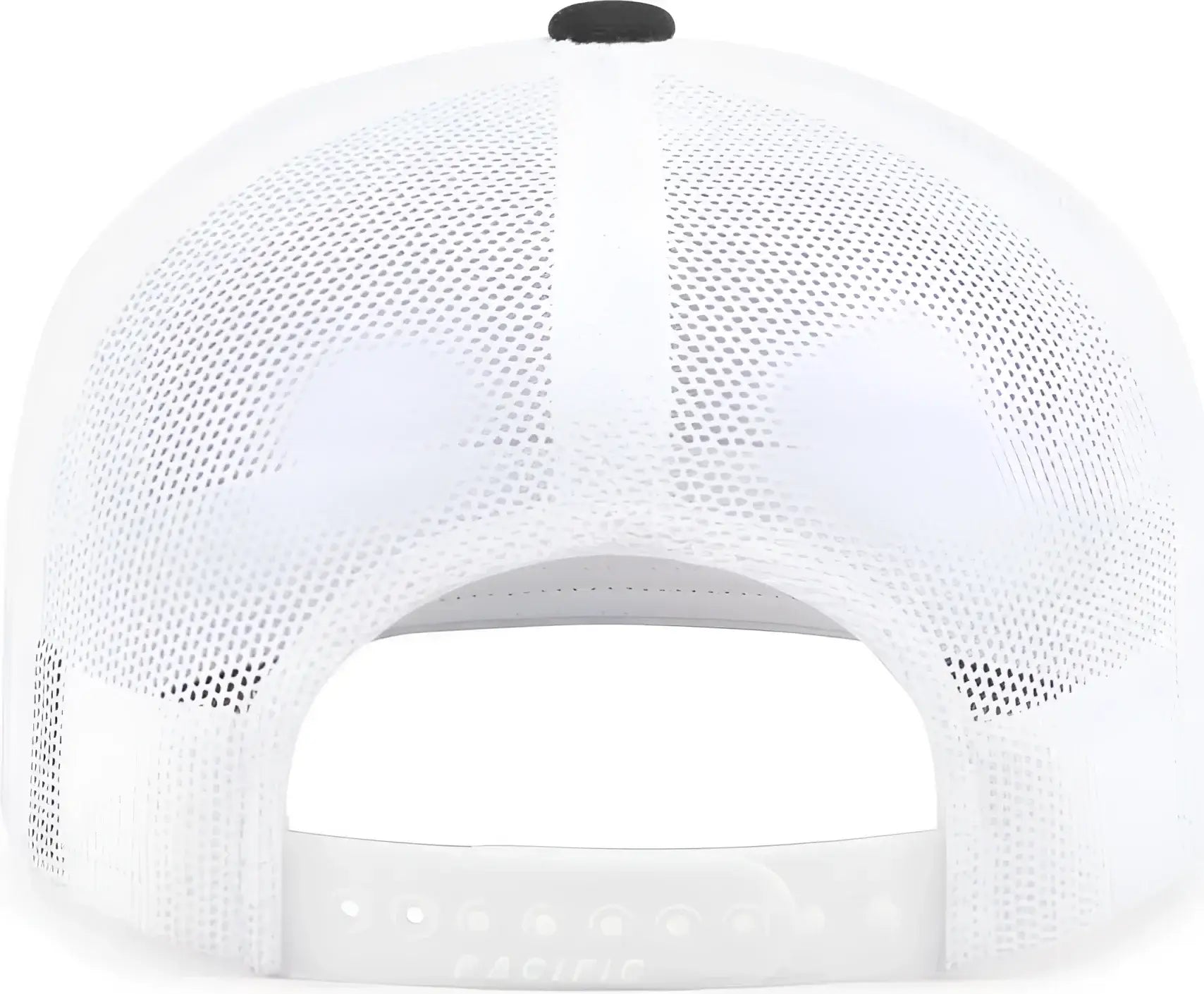 Pacific Headwear P787 6-Panel Arch Trucker Snapback Cap - Navy White Navy - Navy White Navy / 7’’ - 7 7/8’’