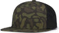 Pacific Headwear P788 Perforated 6-Panel Arch Cap - Charcoal Woodland Black - Charcoal Black / 7’’ - 7 7/8’’