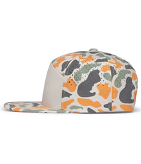 Pacific Headwear P788 Perforated 6 Panel Arch Cap Khaki Blaze Camo Blaze Camo Khaki Blaze Camo Blaze Camo / 7’’ 7 7/8’’