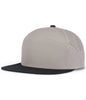 Pacific Headwear P788 Perforated 6-Panel Arch Cap - Mink Black - Mink Black / One Size Fits Most