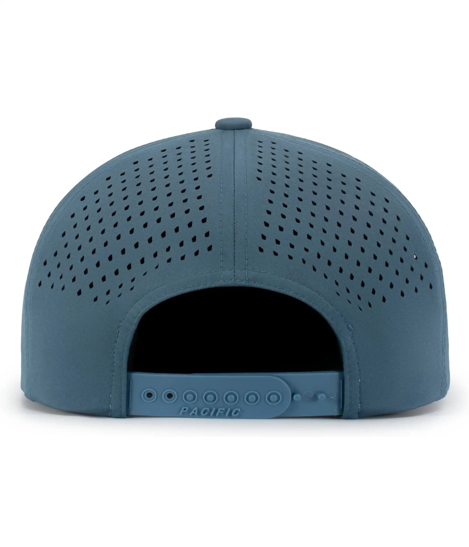 Pacific Headwear P788 Perforated 6-Panel Arch Cap - River - River / One Size Fits Most