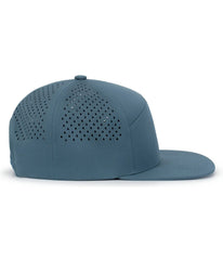 Pacific Headwear P788 Perforated 6-Panel Arch Cap - River - River / One Size Fits Most