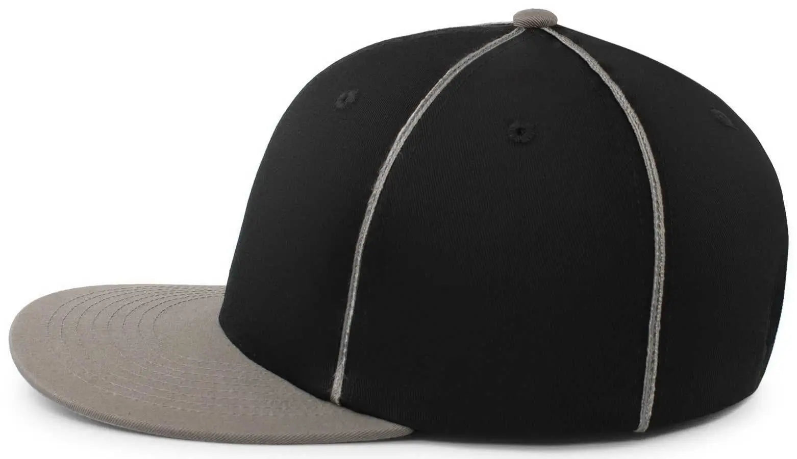 Pacific Headwear P820 Momentum Team Cap - Black Graphite