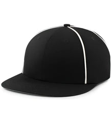 Pacific Headwear P820 Momentum Team Cap Black White