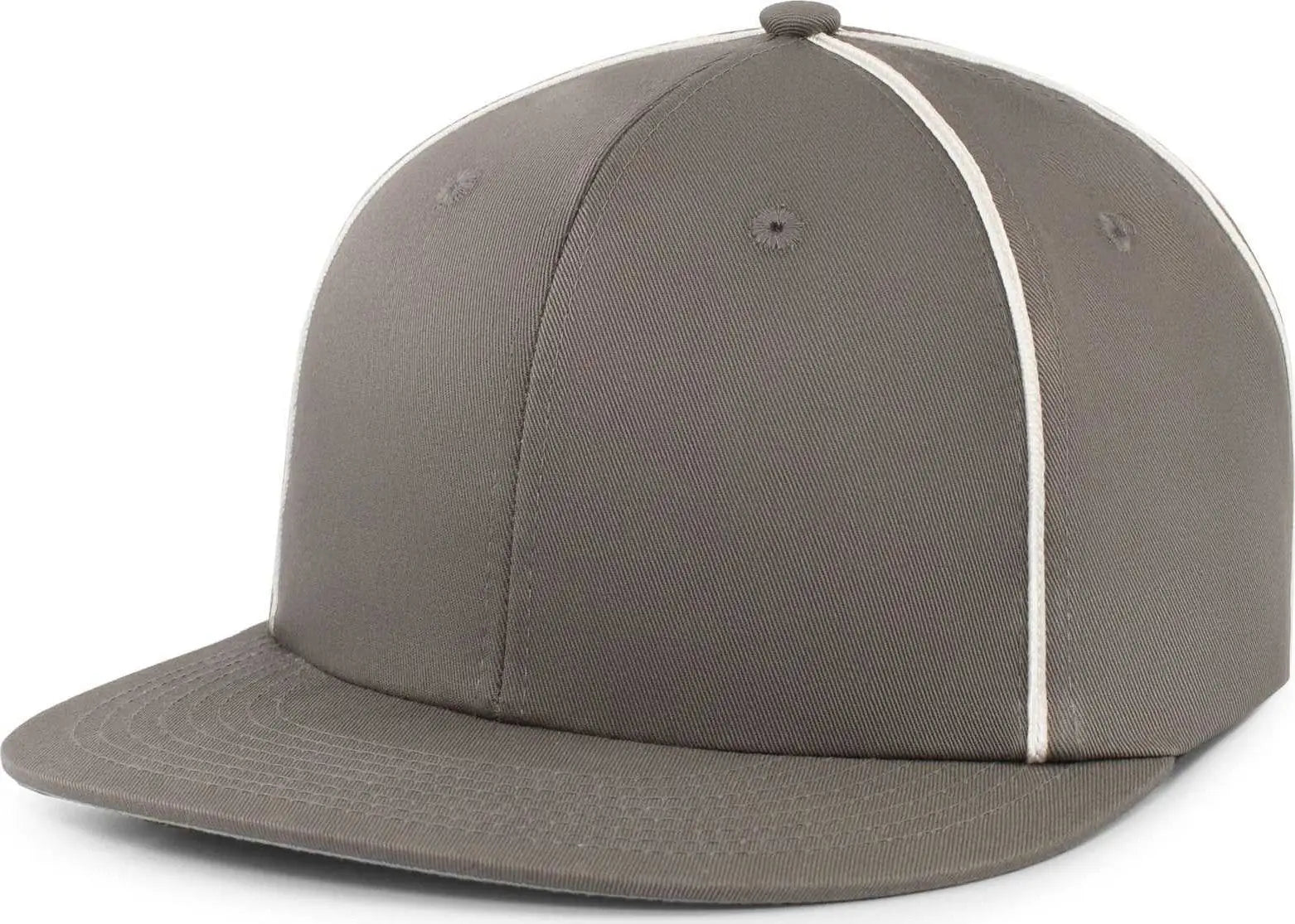 Pacific Headwear P820 Momentum Team Cap Graphite White Dark Gray White / 7’’ 7 7/8’’