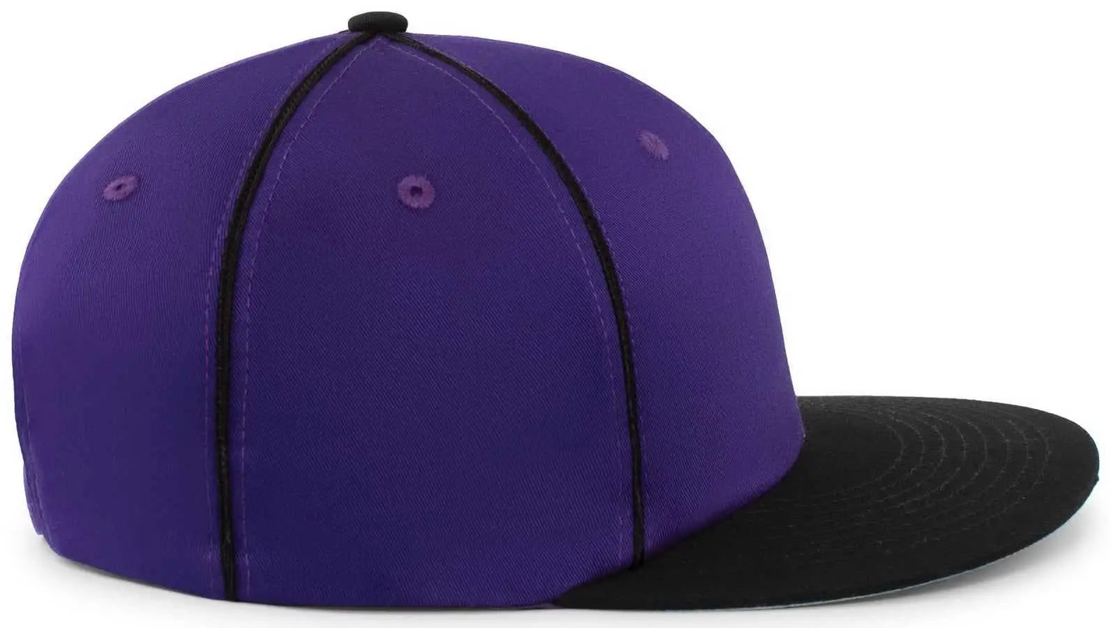 Pacific Headwear P820 Momentum Team Cap - Purple Black