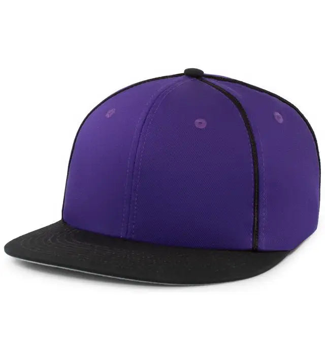Pacific Headwear P820 Momentum Team Cap - Purple Black