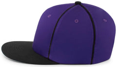 Pacific Headwear P820 Momentum Team Cap Purple Black