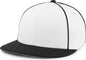 Pacific Headwear P820 Momentum Team Cap White Black White Black / 7’’ 7 7/8’’