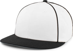 Pacific Headwear P820 Momentum Team Cap White Black White Black / 7’’ 7 7/8’’