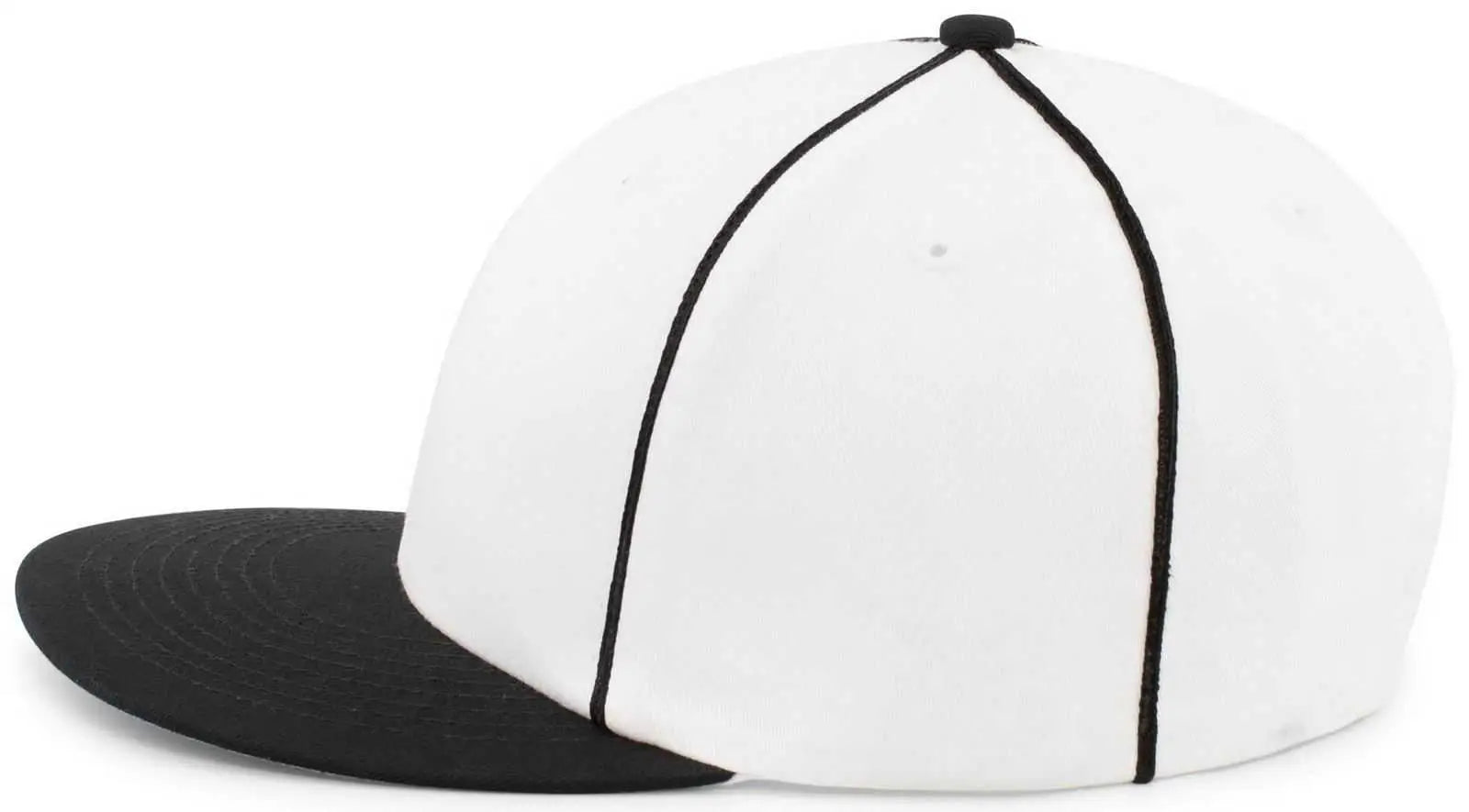 Pacific Headwear P820 Momentum Team Cap - White Black
