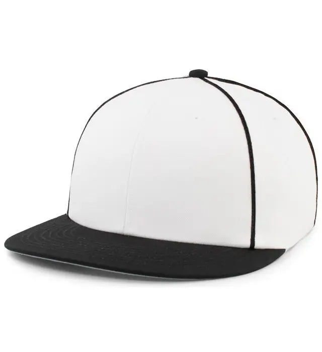 Pacific Headwear P820 Momentum Team Cap - White Black