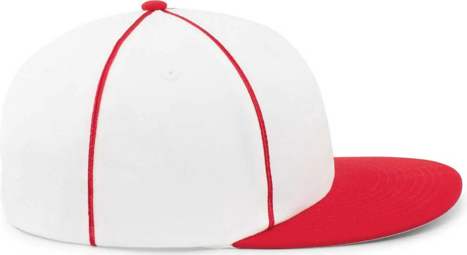 Pacific Headwear P820 Momentum Team Cap - White Red