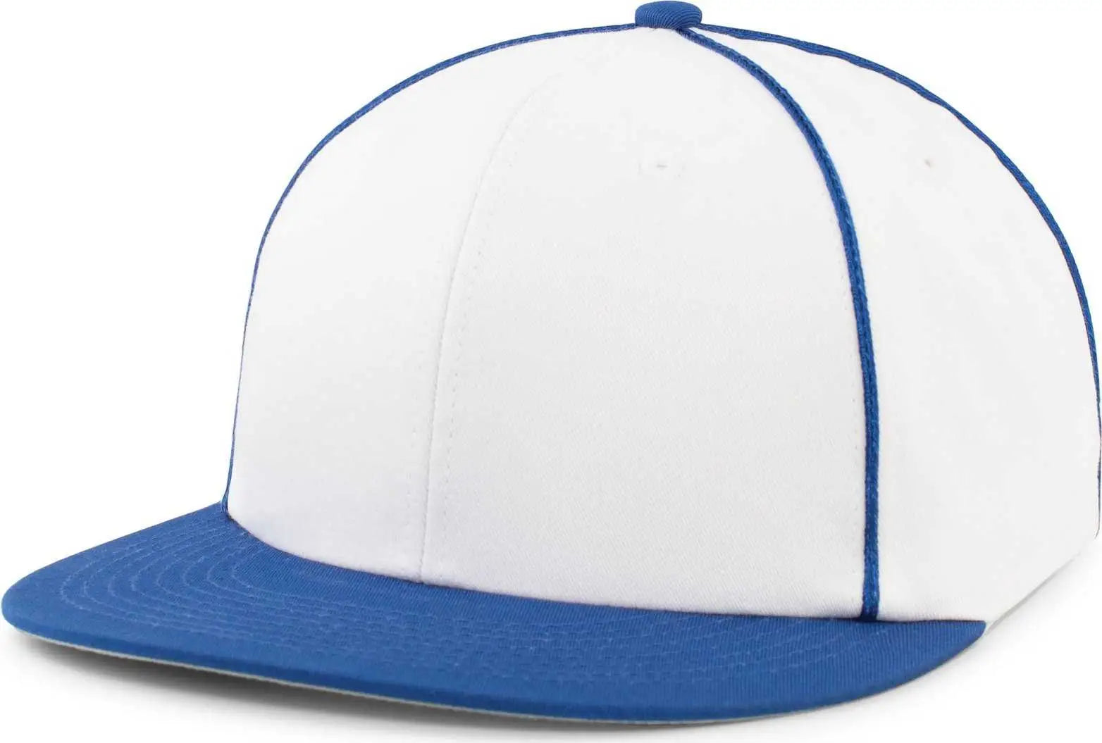 Pacific Headwear P820 Momentum Team Cap - White Royal - White Royal / 7’’ 7 7/8’’