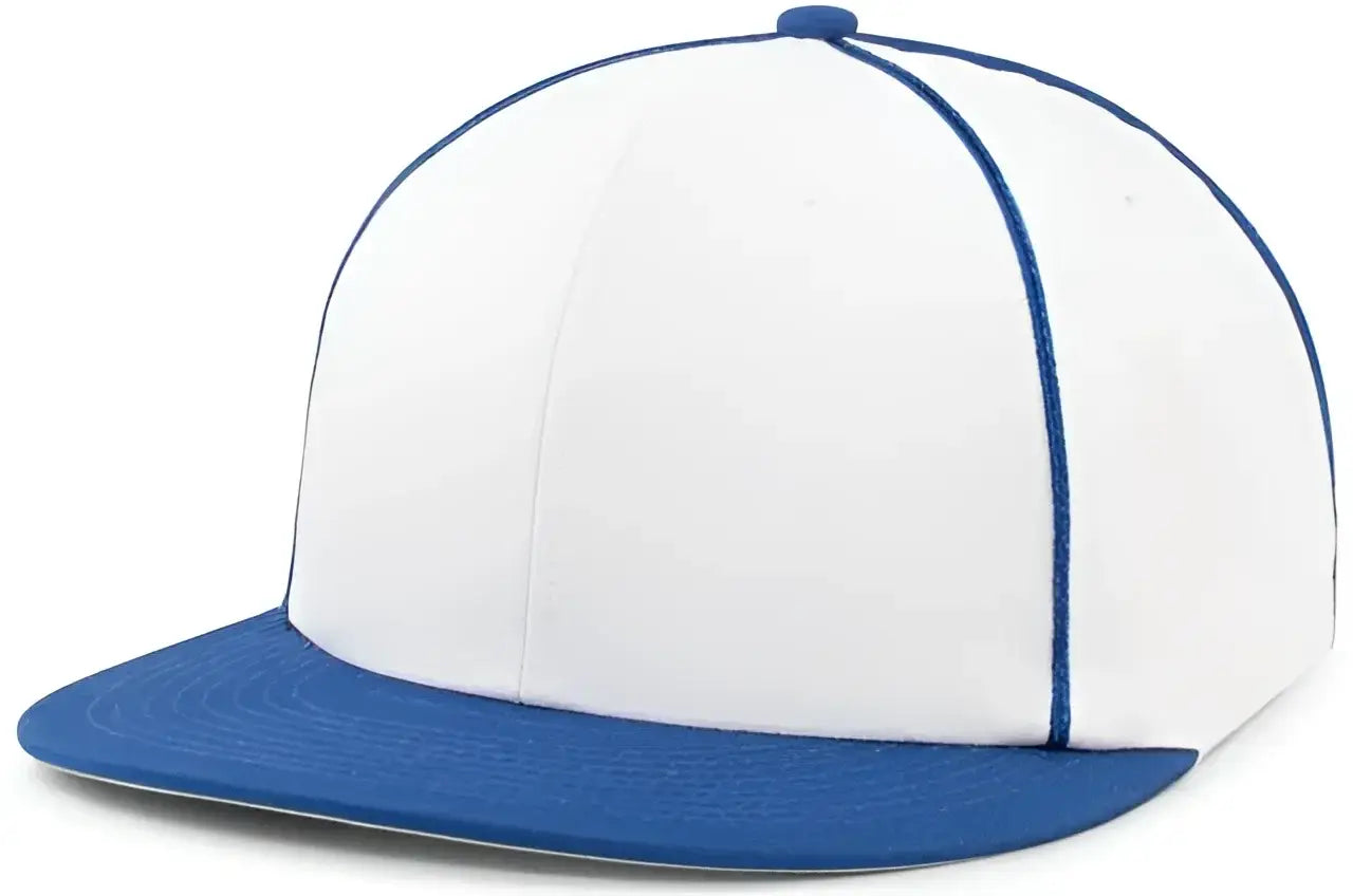 Pacific Headwear P820 Momentum Team Cap - White Royal