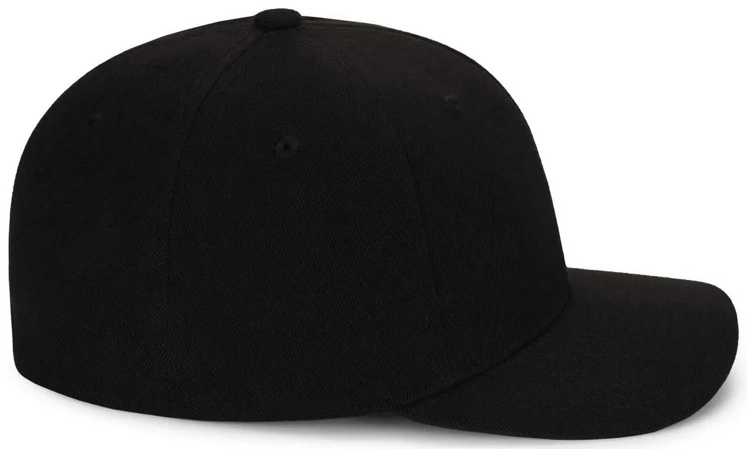 Pacific Headwear P821 Pro Wool Pacflex Cap - Black