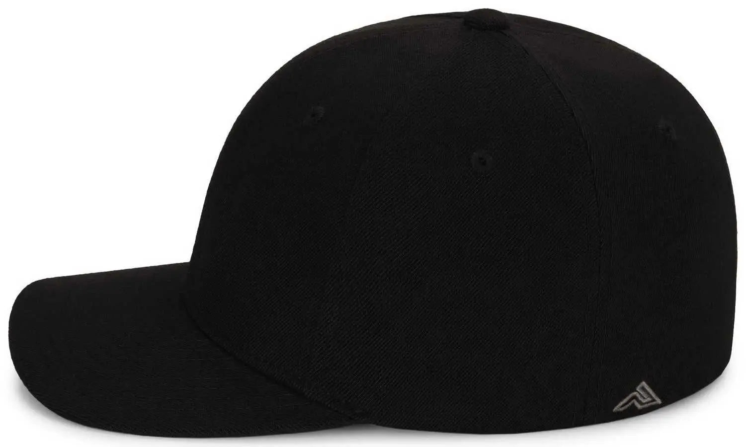Pacific Headwear P821 Pro Wool Pacflex Cap - Black