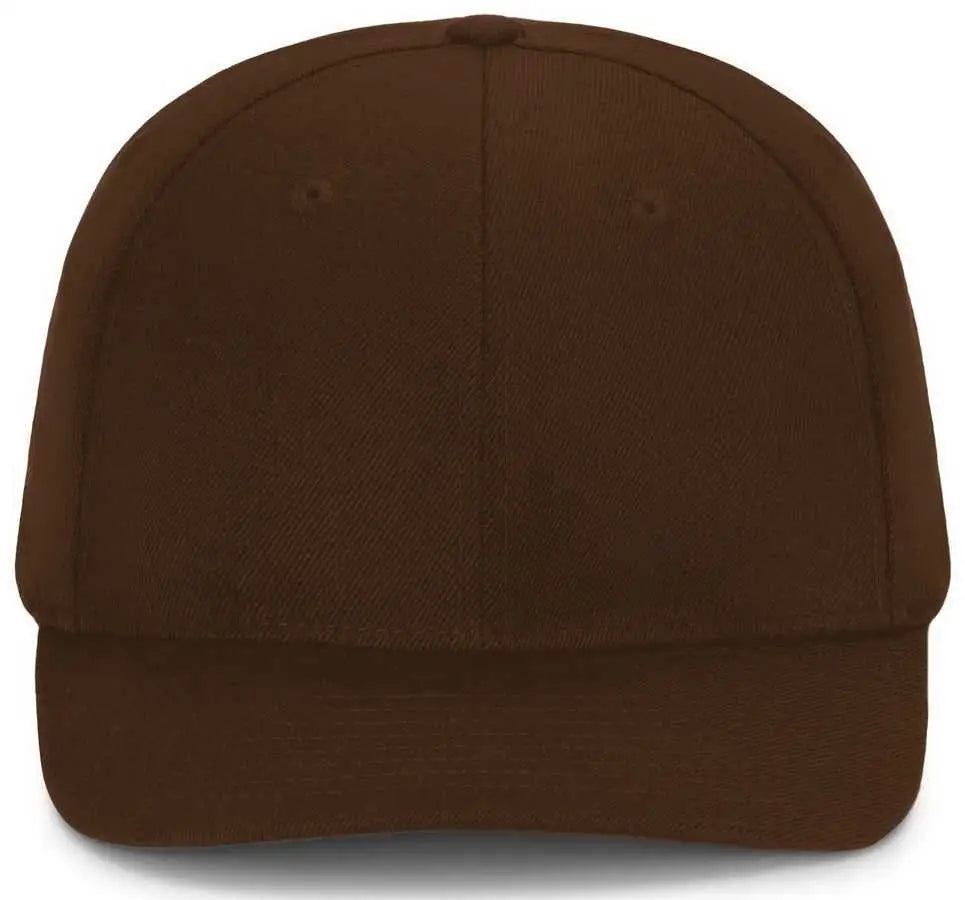 Pacific Headwear P821 Pro Wool Pacflex Cap - Brown