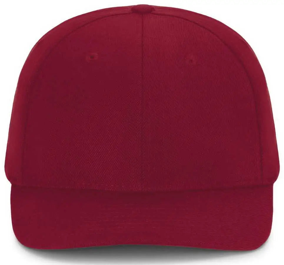 Pacific Headwear P821 Pro-Wool Pacflex Cap - Cardinal