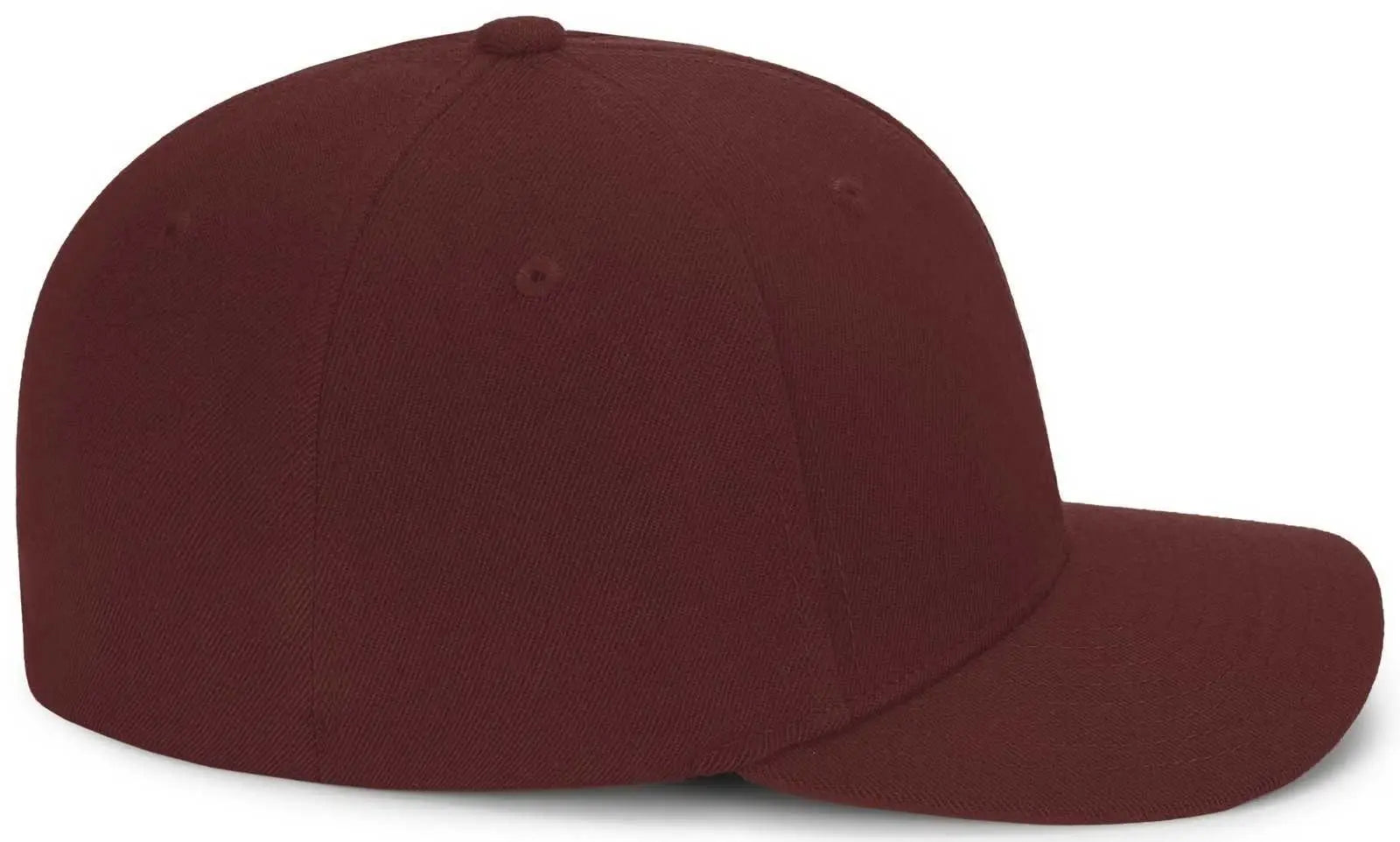 Pacific Headwear P821 Pro Wool Pacflex Cap - Maroon