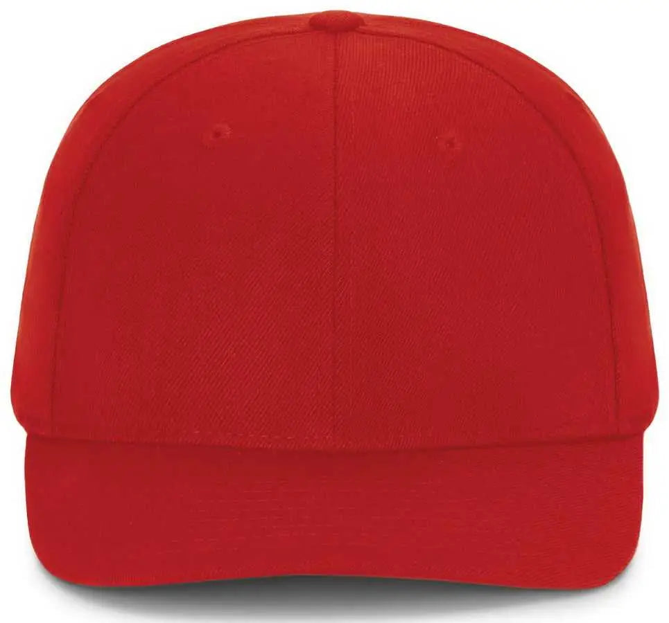 Pacific Headwear P821 Pro Wool Pacflex Cap - Red