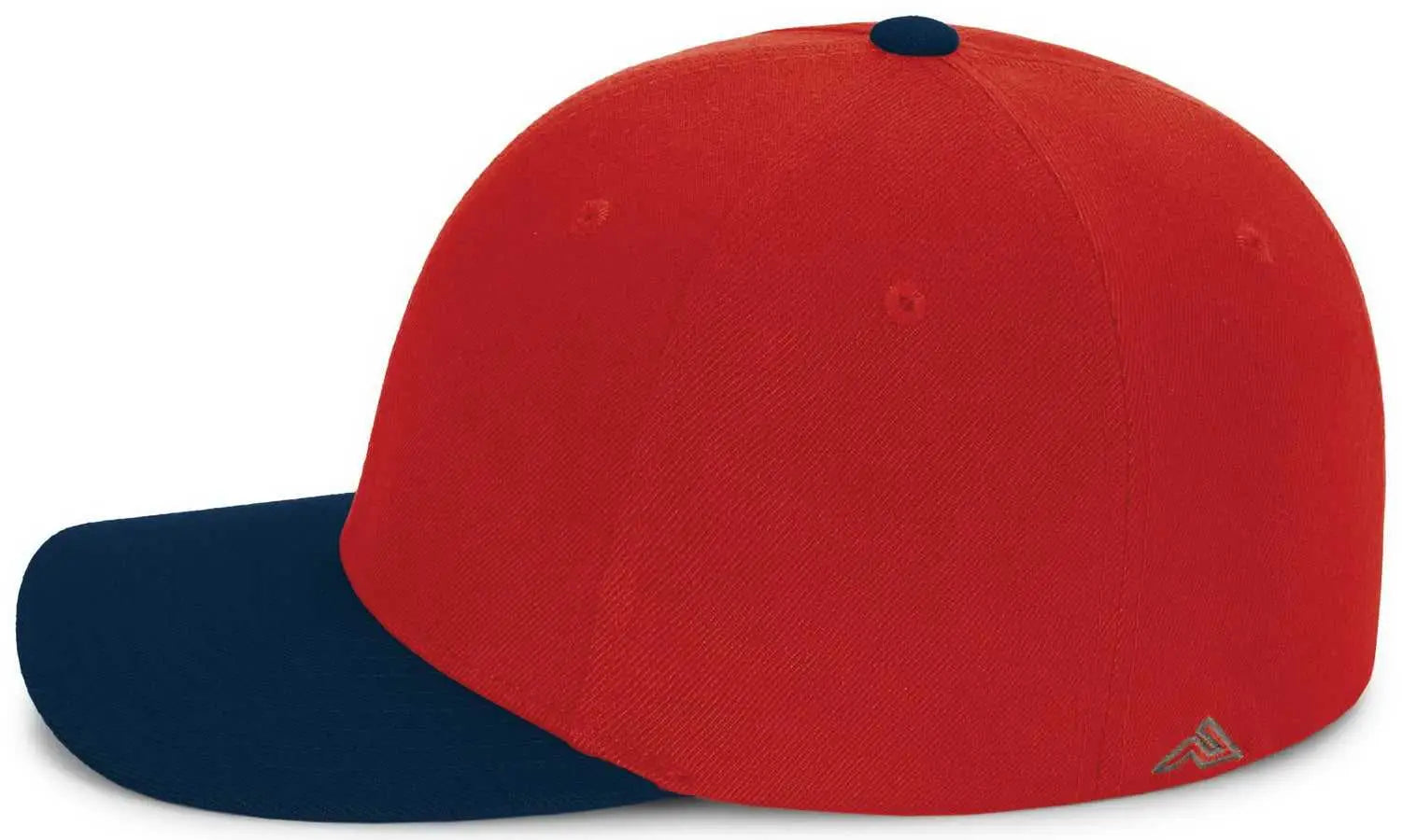 Pacific Headwear P821 Pro Wool Pacflex Cap - Red Navy