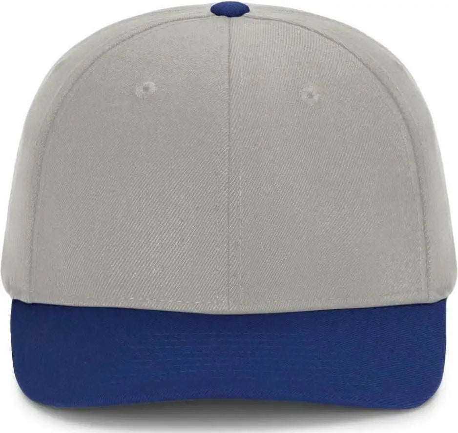 Pacific Headwear P821 Pro Wool Pacflex Cap - Silver Royal