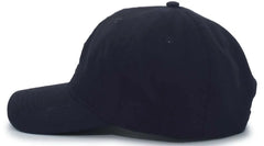 Pacific Headwear PE8 Unstructured Buckle Back Cap - Navy - Navy / 7’’ - 7 7/8’’