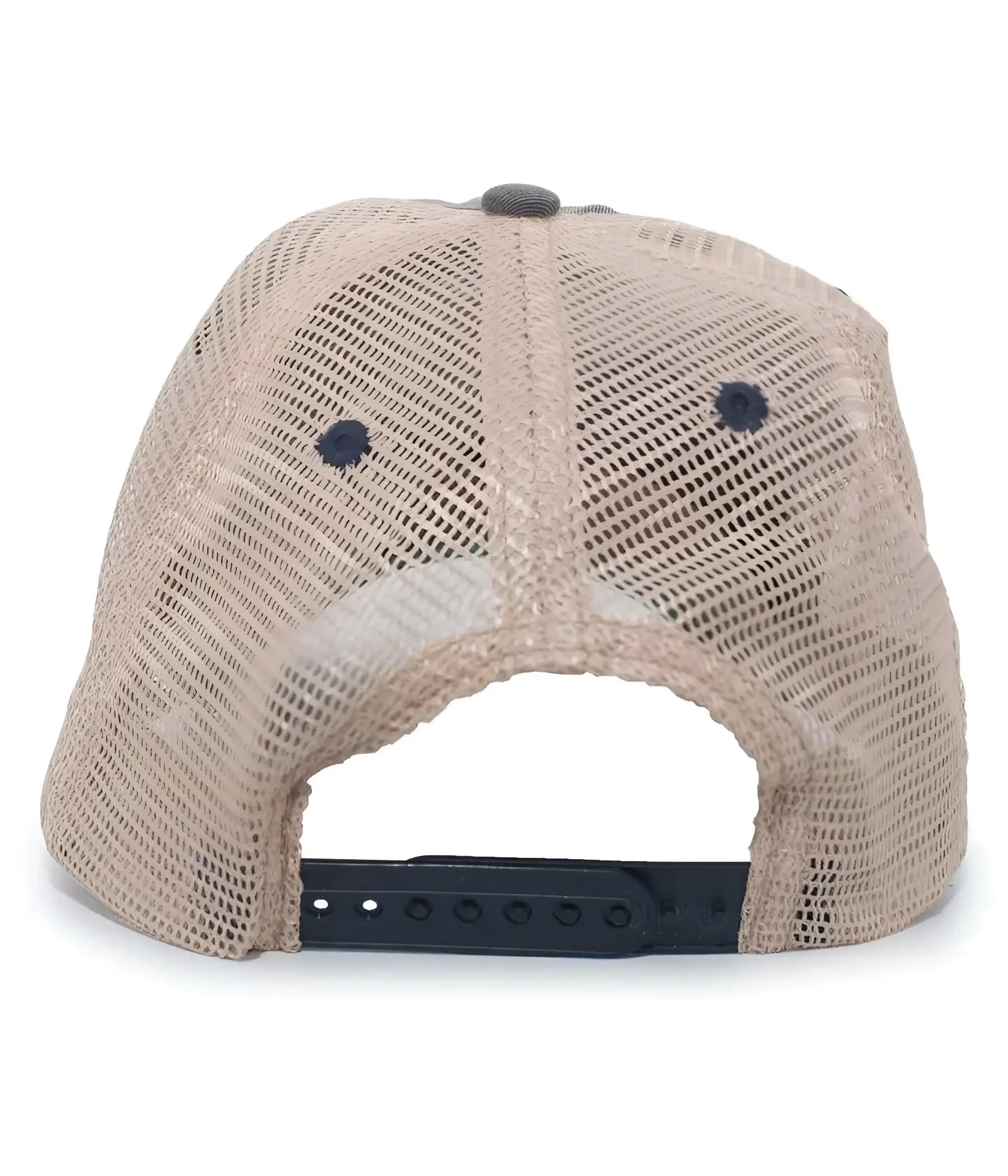 Pacific Headwear V37 Vintage Dirty Trucker Snapback Cap - Navy Tan Navy - Navy Tan Navy / 7’’ - 7 7/8’’