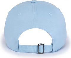 Pacific Headwear V57 Blank Vintage Buckle Strap Adjustable Cap - Columbia Blue - Columbia Blue / OS