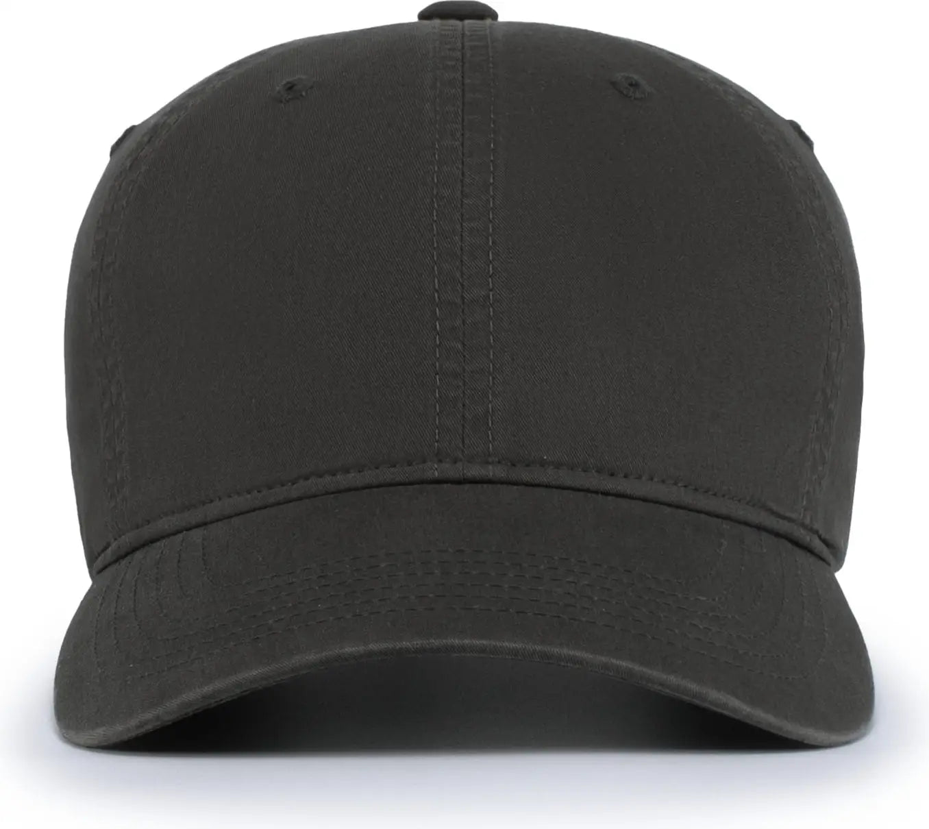 Pacific Headwear V57 Blank Vintage Buckle Strap Adjustable Cap - Charcoal - Dark Gray / OS
