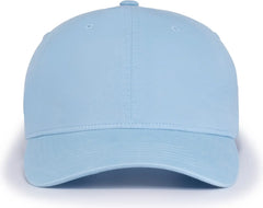 Pacific Headwear V57 Blank Vintage Buckle Strap Adjustable Cap - Columbia Blue - Columbia Blue / OS